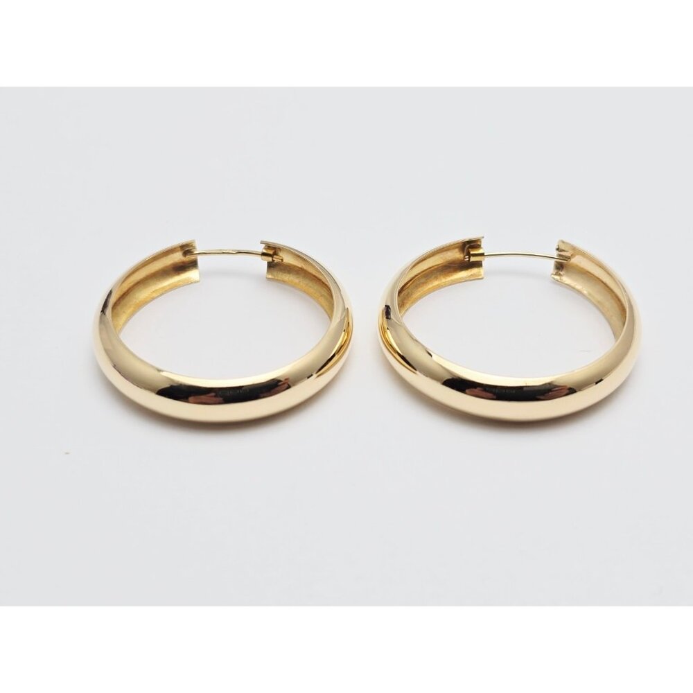 Unique Medium 18k Solid Yellow Gold Designer Poli… - image 5